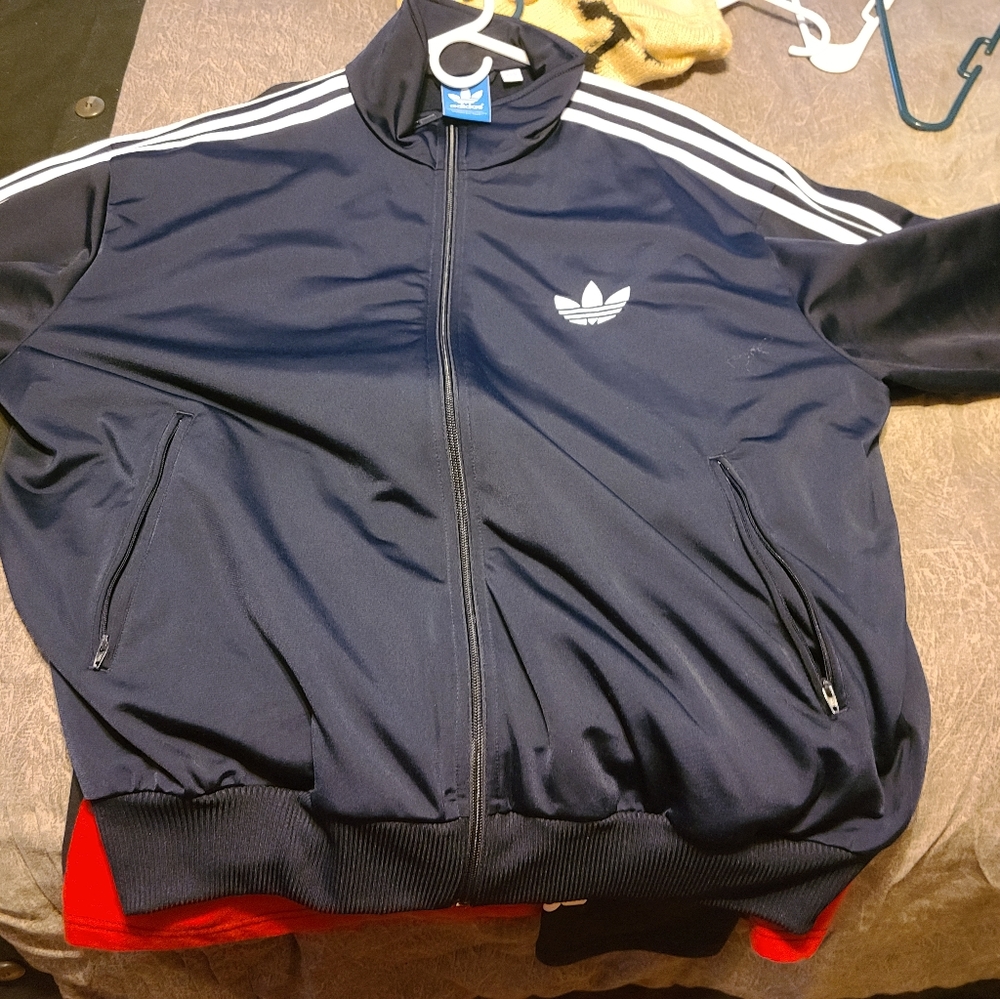 90s vintage Adidas track suit jacket (no pants)